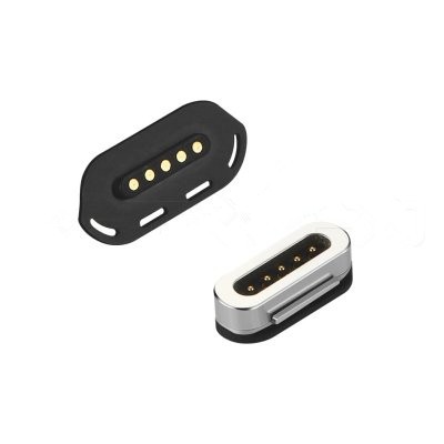 Connector de 5 pins Pogo Pin xapat en or
