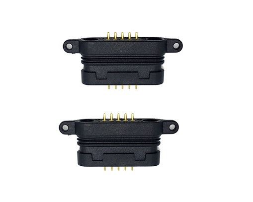 Connector de pin Pogo de la carcassa amb molla