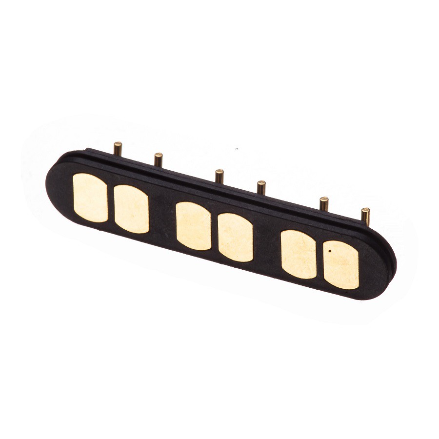 Connector actual d'angle recte Pogo Pin