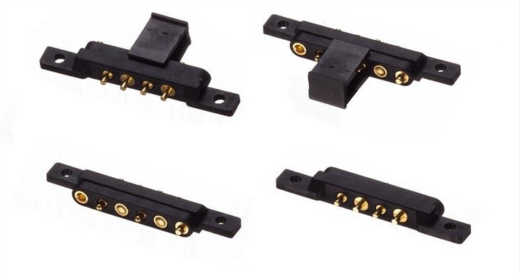 Disseny Dip Pogo pin connector mascle i femella