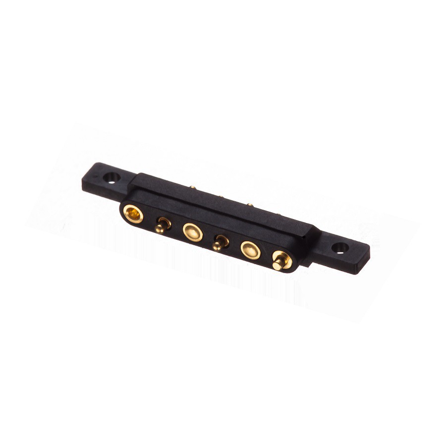 Dip Solder-cup 4Pin Pogo Pin Connector