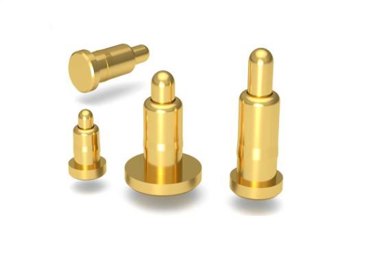 Pin Pogo d'or xapat amb molla