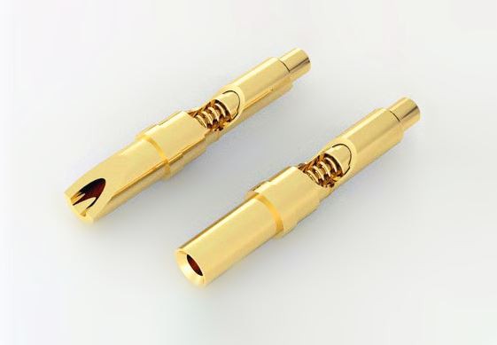 Soldadura de connector de pins Pogo amb molla