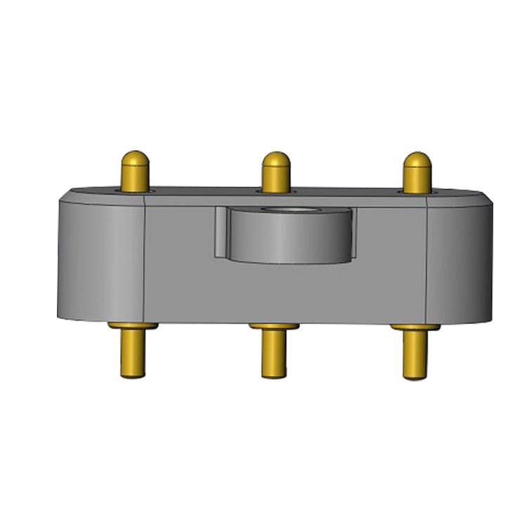 A través de forats Pogo Pin Conectors circulars