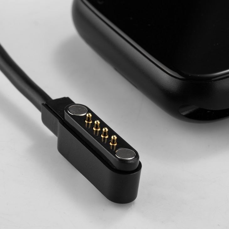 Cable de connector magnètic de 4 pins Pogo Pin