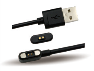 Connector magnètic de 2 pins Pogo